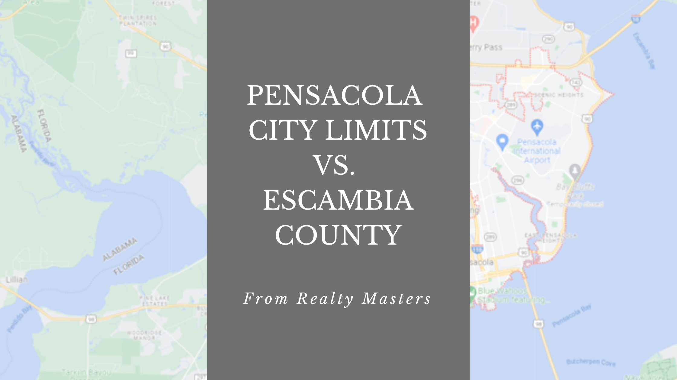 Pensacola City Limits Vs. Escambia County
